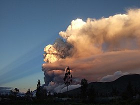 Tungurahua explosion on July 14th 2006