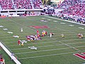 College Football game at Rice-Eccles Stadium, Salt Lake City, Utah. University of Utah vs University of California, September 11, 2003