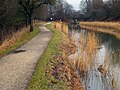 Kanal zwischen Schwarzenbach und Dörlbacher Einschnitt, Januar 2012