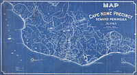 Map of Nome Precinct, 1908