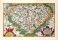 Old map of Bohemia