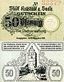 Notgeld der Kommune Bad Neustadt aus dem Jahr 1919