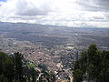 Southern Bogotá, photo taken from Monserrate mountaion, Bogotá, Colombia