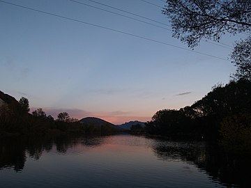 View by Strona river