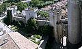 Garden and towers