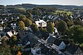 Deutsch: Blick aus dem Turm der Propsteikirche