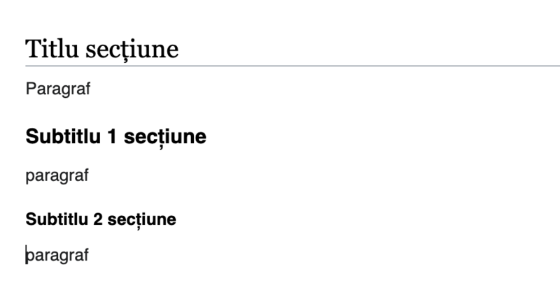 File:Tipuri de secțiuni în articole Wikipedia - Screen Shot editor.png