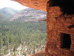 Ancestral Puebloan ruin in Dark Canyon Wilderness