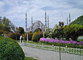 Sultan Ahmed Mosque from Hagia Sofia