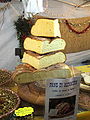 Pane di Altamura (Puglia) in un mercatino