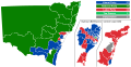 New South Wales state election 2015 - Winning Party By Division