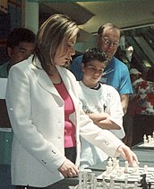 Susan Polgar, head of the Susan Polgar Institute for Chess Excellence (SPICE) at Texas Tech