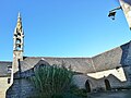 La chapelle Sainte-Barbe : vue extérieure d'ensemble.