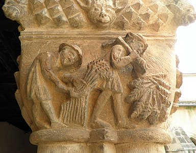 Cloister's capital (Claustro, capitel)