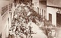 Procession of the flag in 1901