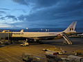 Airbus A300-600R G-MONR at Manchester Airport Gate 27