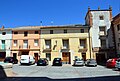 Vista de la Casa Grade, antiguo solar de los Ruiz de Castellblanque en Torrebaja (Valencia), desde la calle Arboleda.