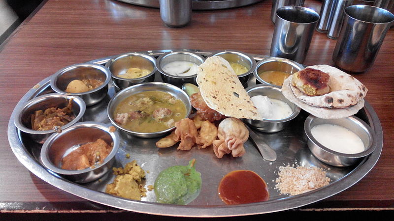 File:Rajasthani Thali from The Rajdhani Restaurant.jpg