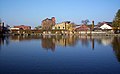 Linen Factory, and factory pond Budynki Zakładów Lniarskich i fabryczny Staw na Bielniku