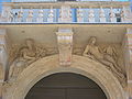 Characteristic of the balcony of Bevelacqua Costabili Palace