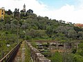 Archi sopraelevati dell’acquedotto nei pressi di S. Antonino (visti dal ponte-canale di S. Pantaleo)