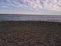 Vue sur la mer de la Promenade du Soleil, Menton.