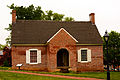 The "Old Treasury Building" on State Circle (adjacent the Maryland State House) was built in 1735 and is the oldest extant government building in Annapolis.