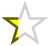 Gold quarter star