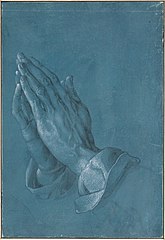 Albrecht Dürer, Betende Hände (Study of the Hands of an Apostle), c. 1508, Albertina, Vienna