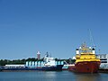 Deutsch: Hafen von Esbjerg English: Esbjerg Harbour