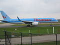 Boeing 757-200 G-OOBN at Manchester Airport