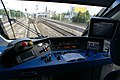 The cockpit of an Austrian ÖBB 4024 Talent at Mödling