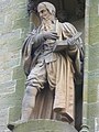 Statue on the former John Knox Institute in his reputed birhtplace of Haddington, East Lothian