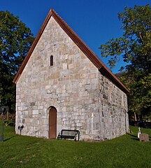 English: St Jetmund church, Åheim