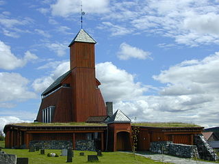 English: Seegård church, Snertingdal