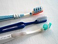 Three toothbrushes