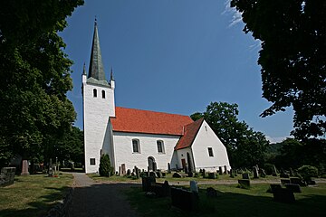 English: Norderhov church - converted from long church