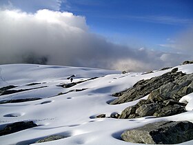 Snow in the Pico Humboldt, Venezuela