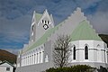 Vágur kirke (Author: Erik Christensen)