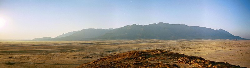 File:Brandberg Mountain Panorama.jpg