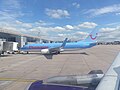 Boeing 737-800 G-FDZW at Manchester Airport Gate 207