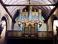 L'église Saint-Germain de Pleyben : le buffet d'orgues 1