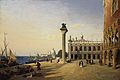 Camille Corot, Venice La Piazzetta, 1835-1845