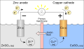 Galvanic cell with no cation flow