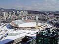 Suwon Civil Stadium from Royal Palace apartments