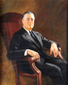 Gubernatorial portrait of Franklin D. Roosevelt