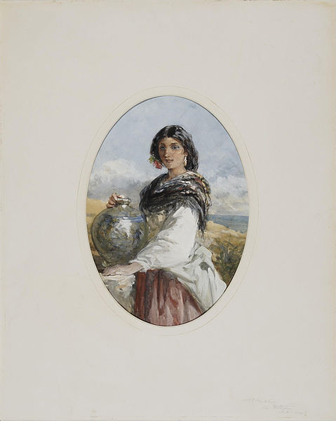 File:Muchacha andaluza - Francis William Topham.jpg