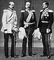 Left to right: Otto von Bismarck, Roon, Moltke