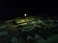 Scorcio del porticciolo di Boccadasse di Notte