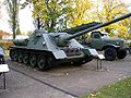 SU-100 tank destroyer. German-Soviet museum Berlin-Karlshorst, Germany.